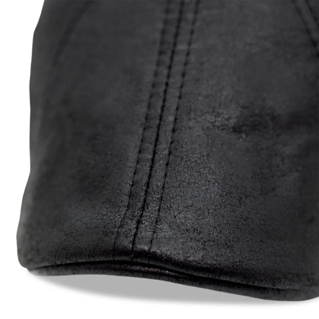 The Scrapyard Boston Scally Cap - Black