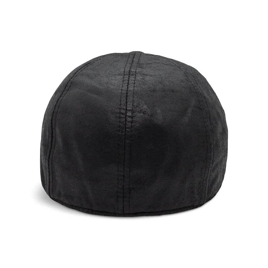 The Scrapyard Boston Scally Cap - Black