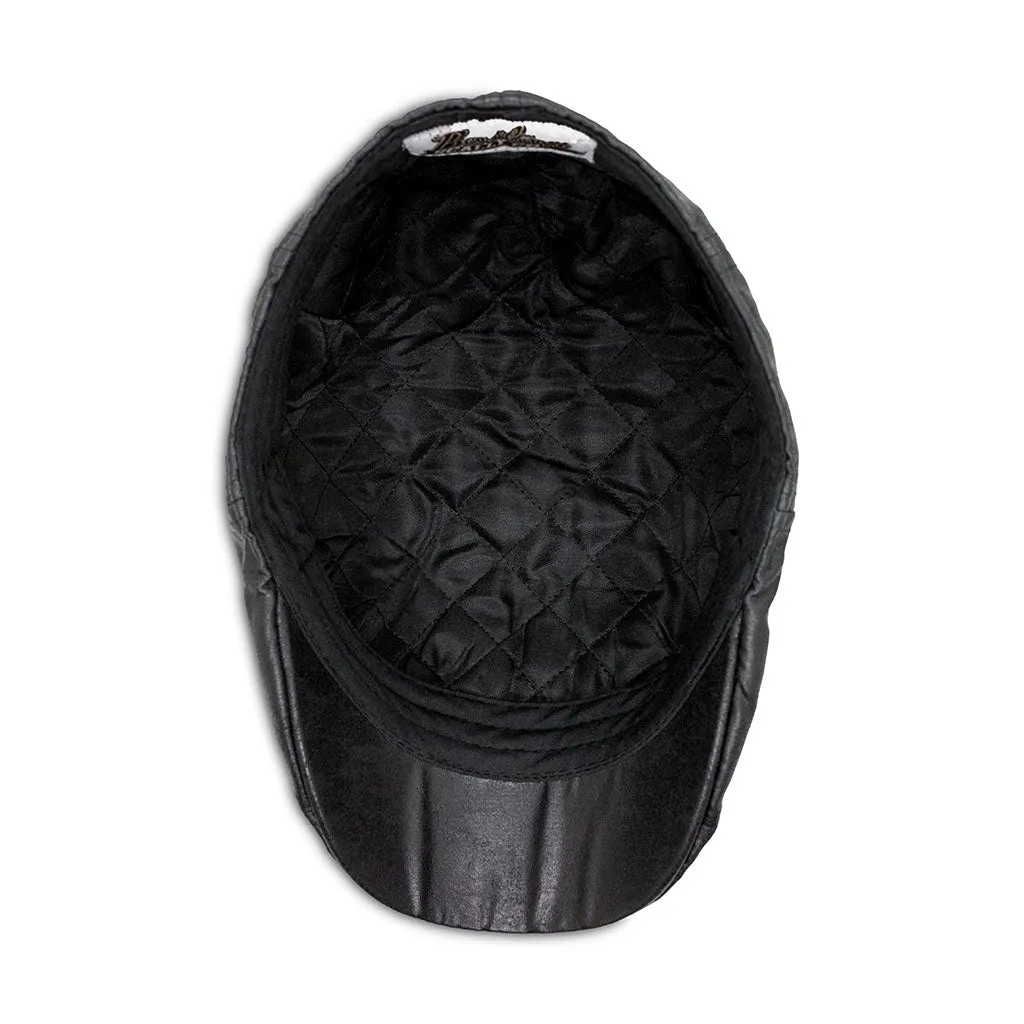 The Scrapyard Boston Scally Cap - Black