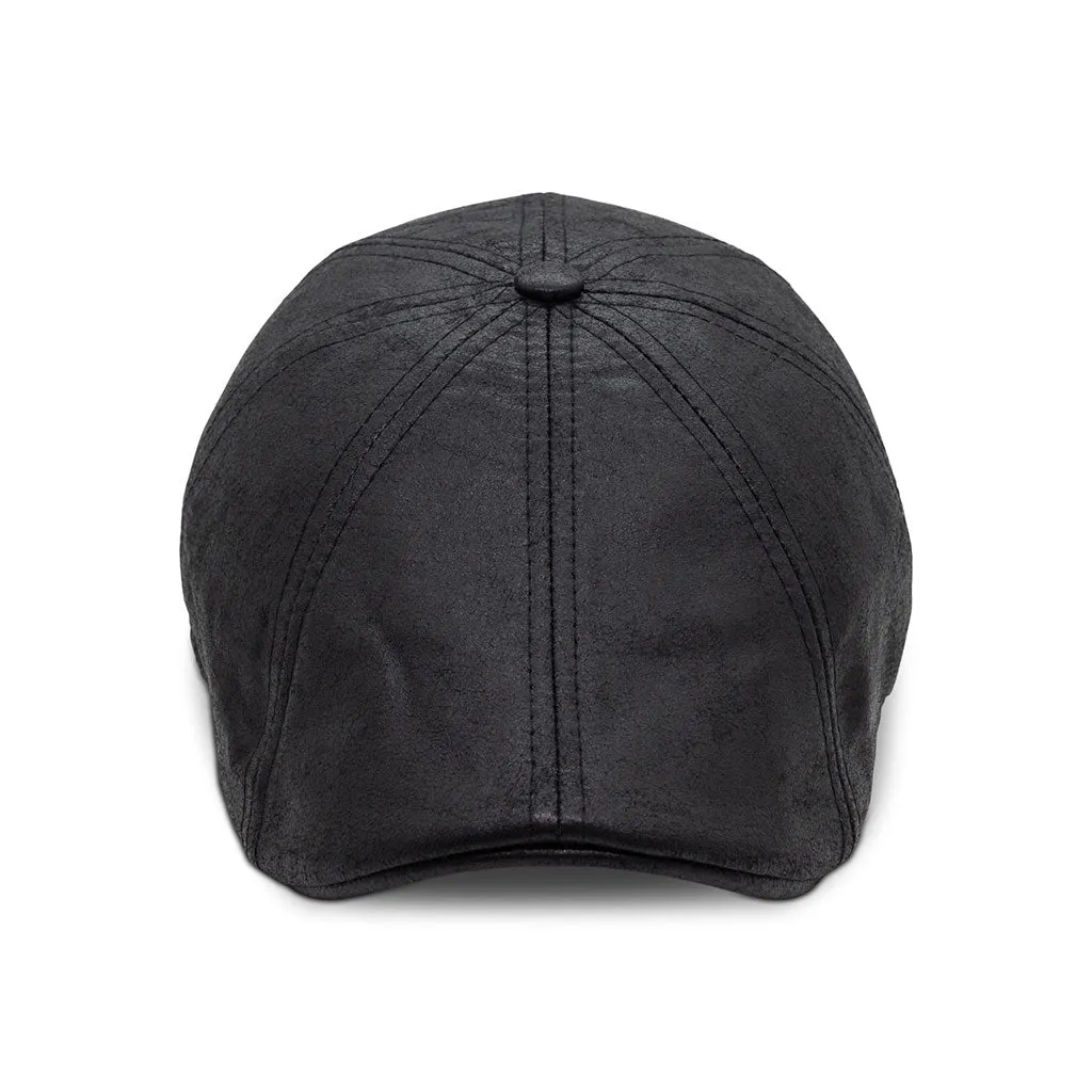 The Scrapyard Boston Scally Cap - Black