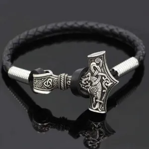 Thor Leather Bracelet