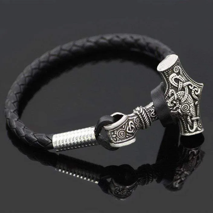 Thor Leather Bracelet