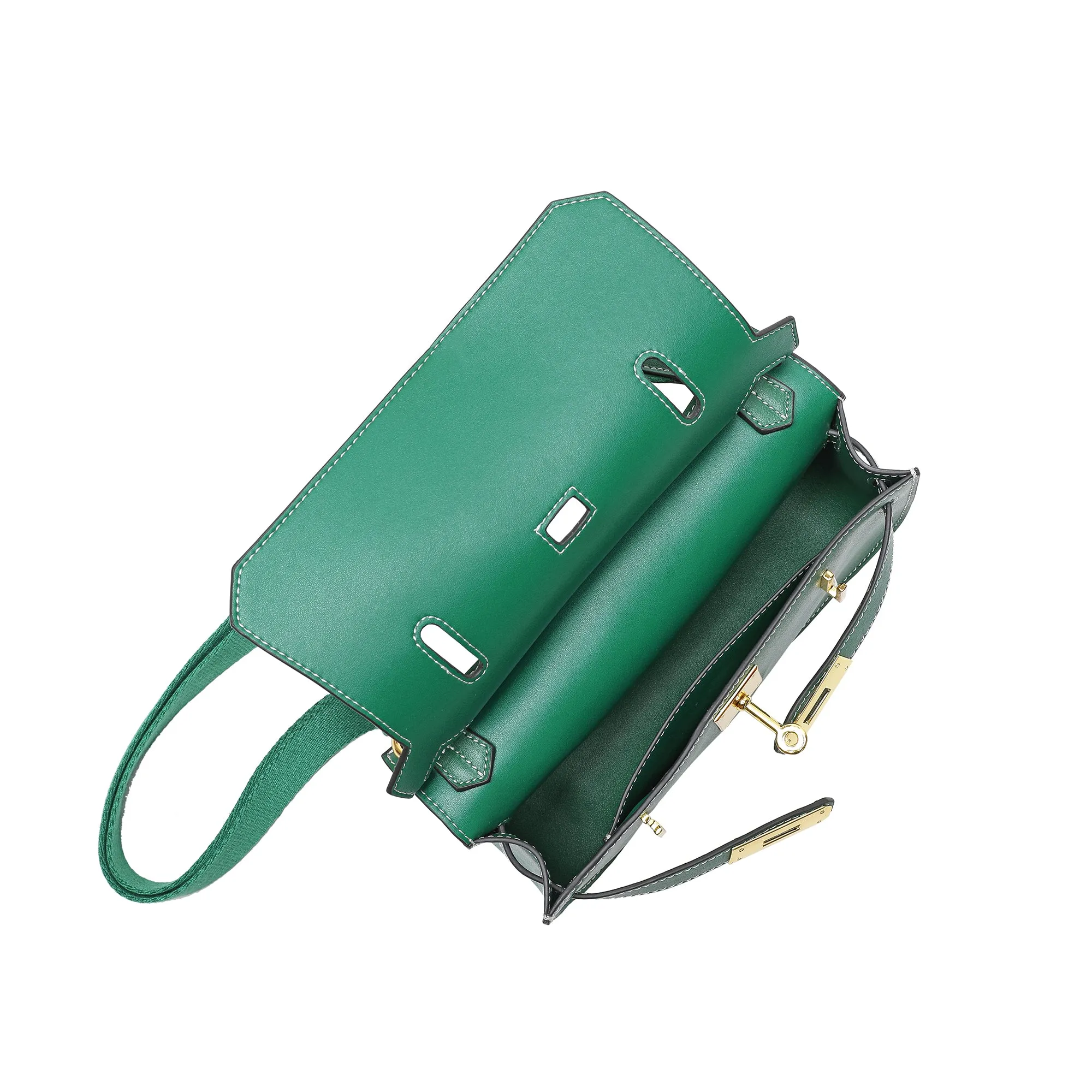 Tiffany & Fred Caviar Leather Crossbody/Shoulder Bag