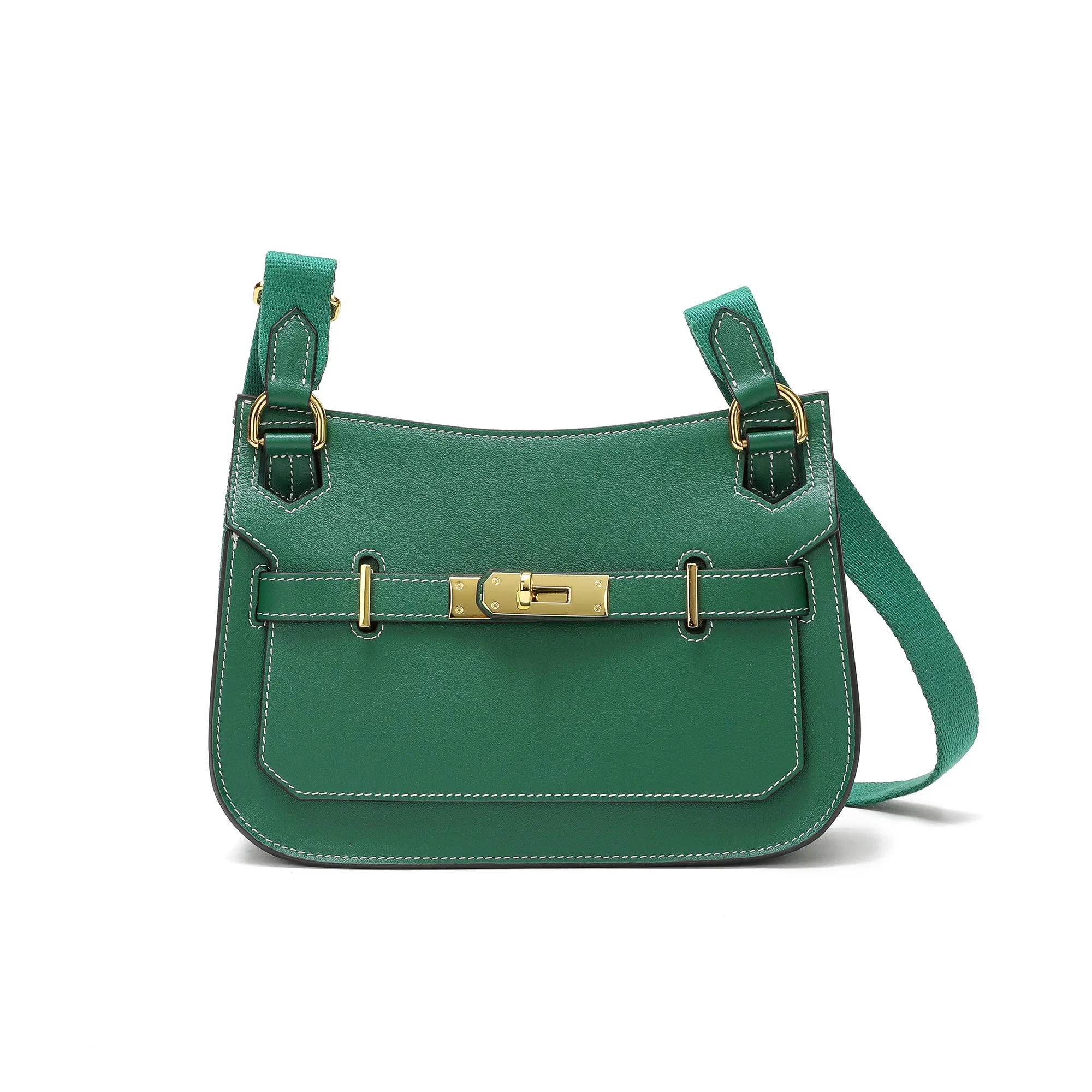 Tiffany & Fred Caviar Leather Crossbody/Shoulder Bag