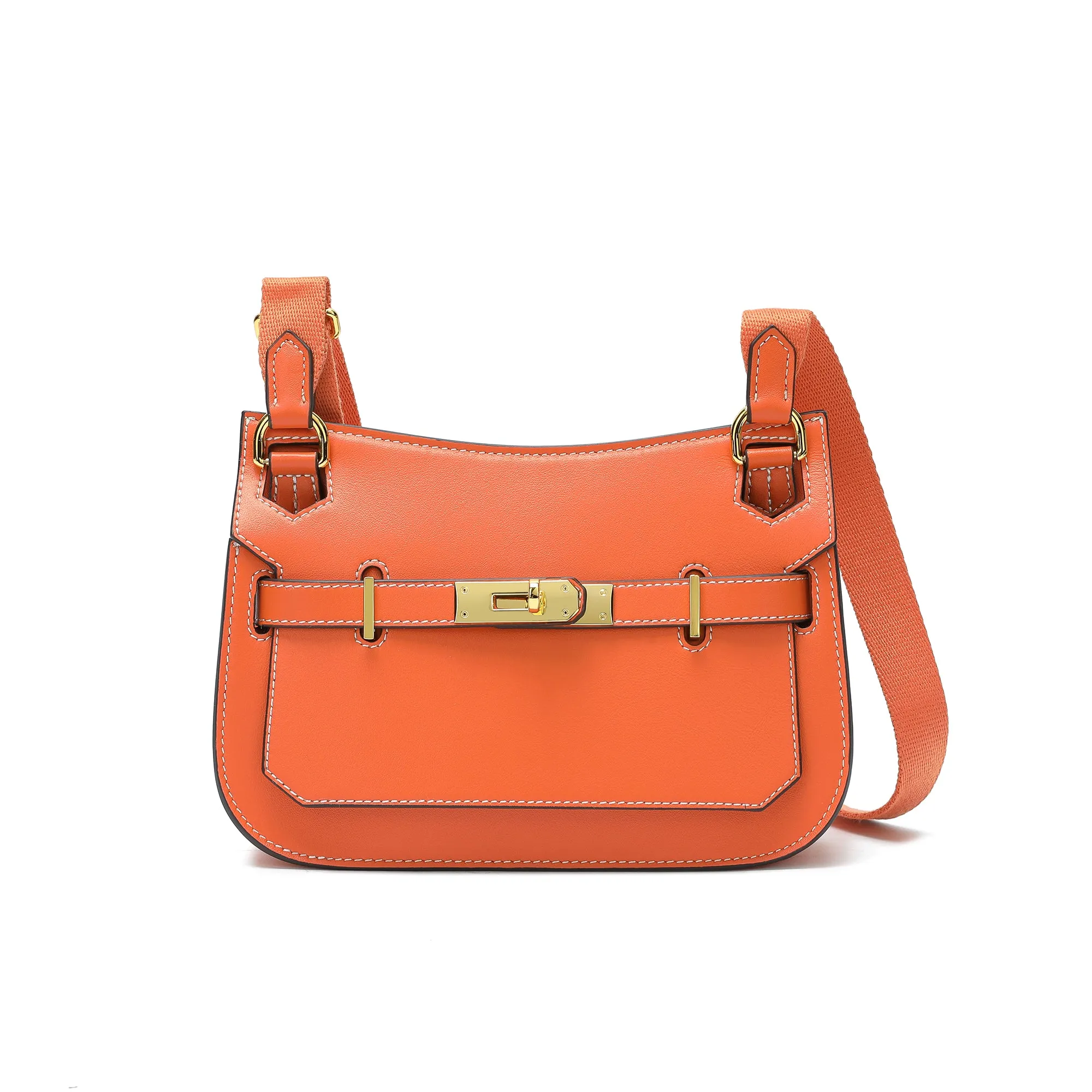 Tiffany & Fred Caviar Leather Crossbody/Shoulder Bag