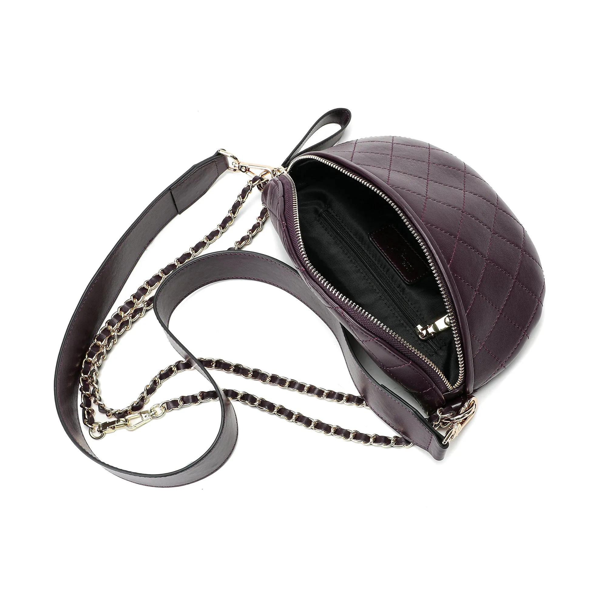Tiffany & Fred Quilted Leather Fanny Pack