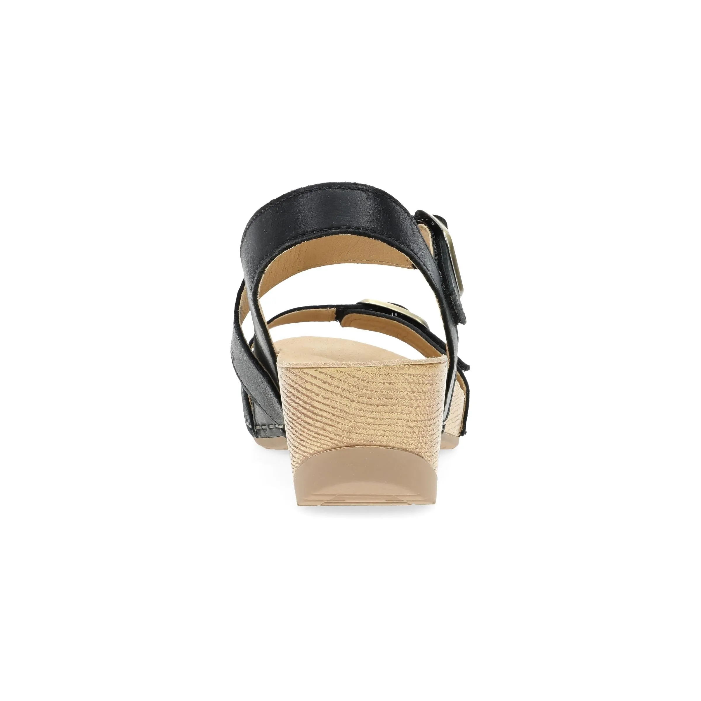 Trinity - Black Burnished Nubuck Sandal - 1715-101600