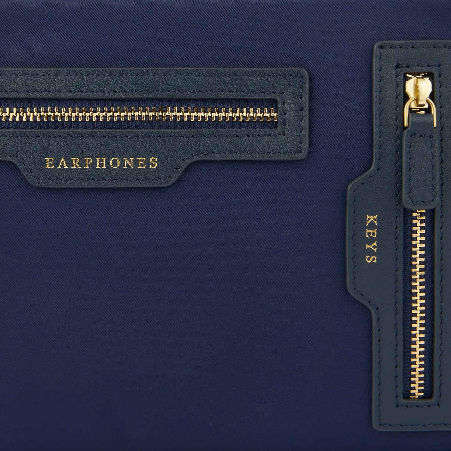 Triple Zip Cross-body