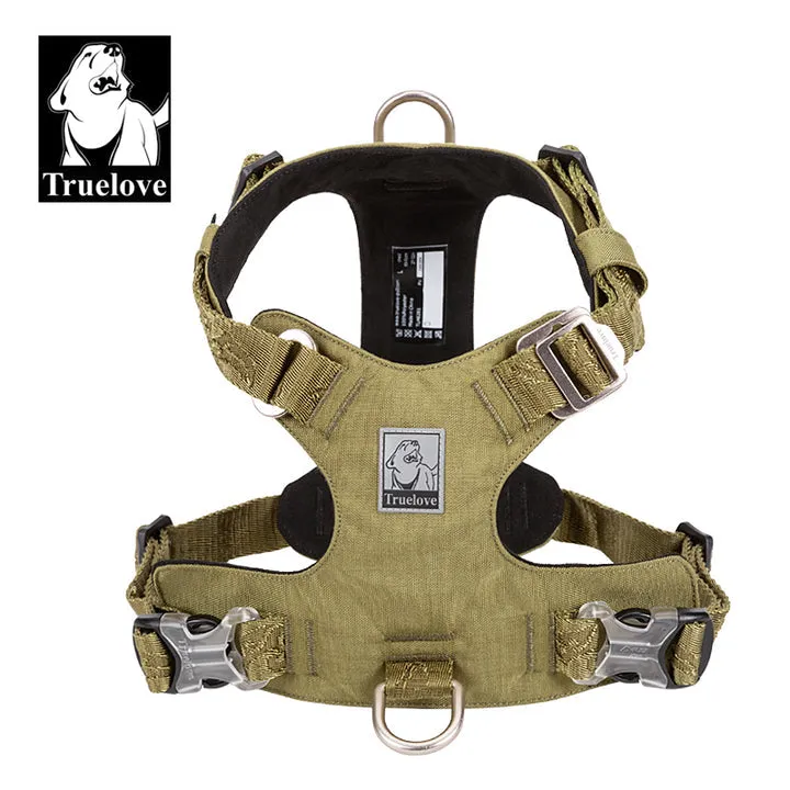 True Love Lightweight Dog Harness - Green, M