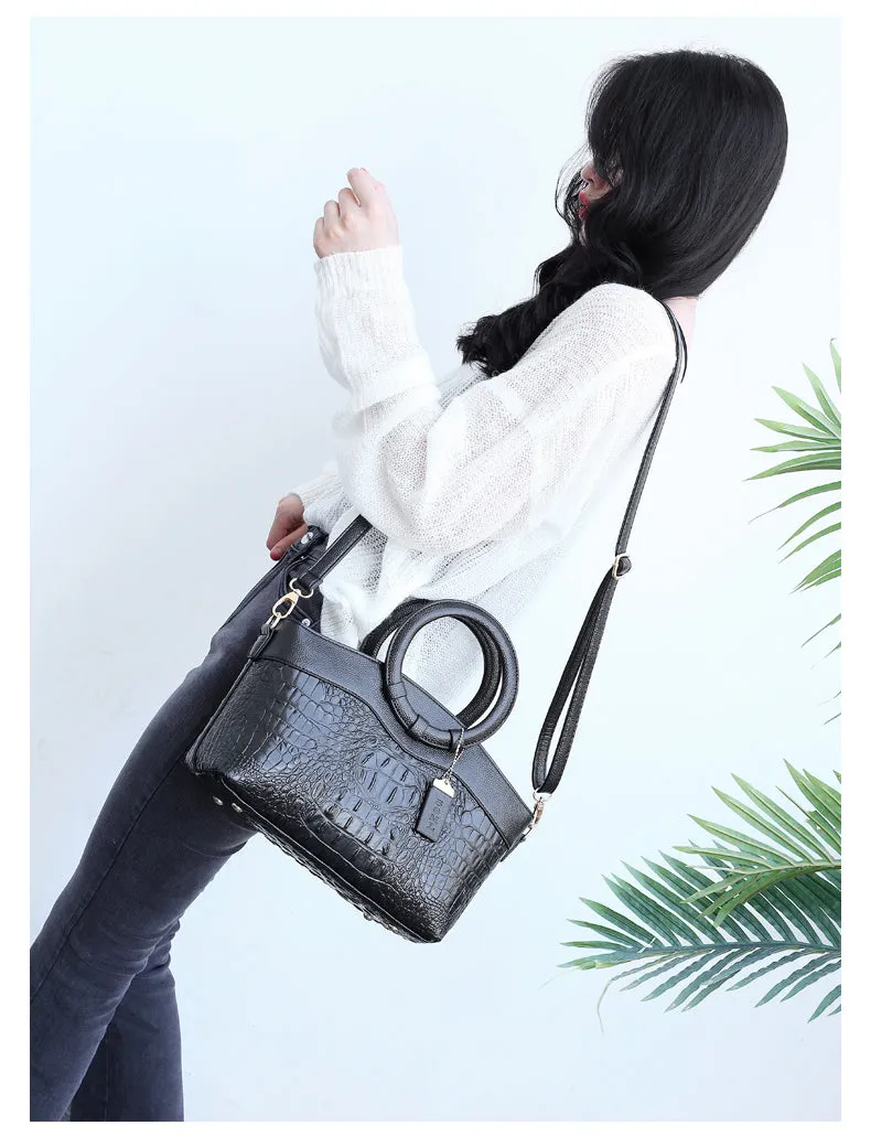 Valentina® | Classic Croc Vintage Versatile Bag