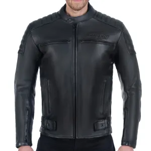 Venom Black Motorcycle Leather Jacket