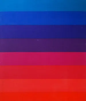 VERNER PANTON "COLOR BAR" FABRIC PANEL