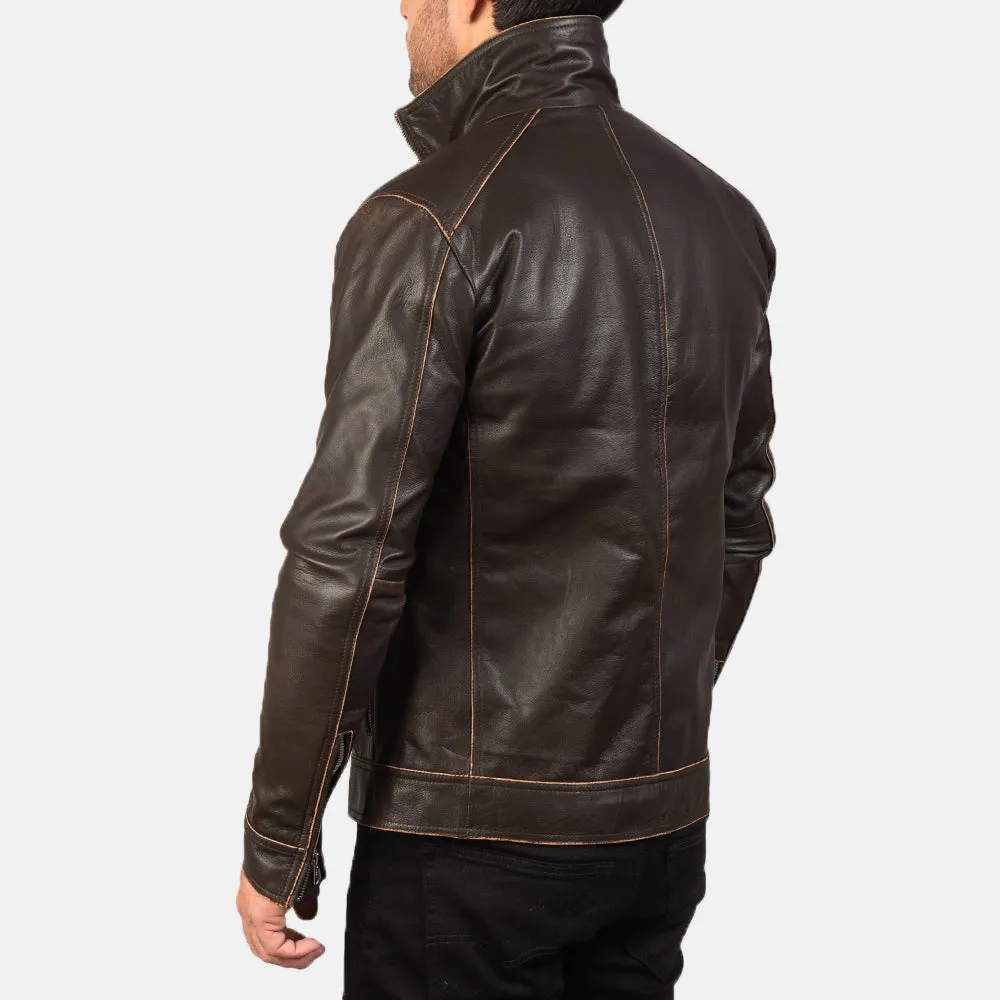 VersaStyle Leather Biker's Jacket