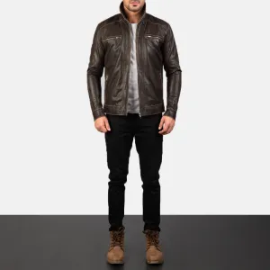 VersaStyle Leather Biker's Jacket