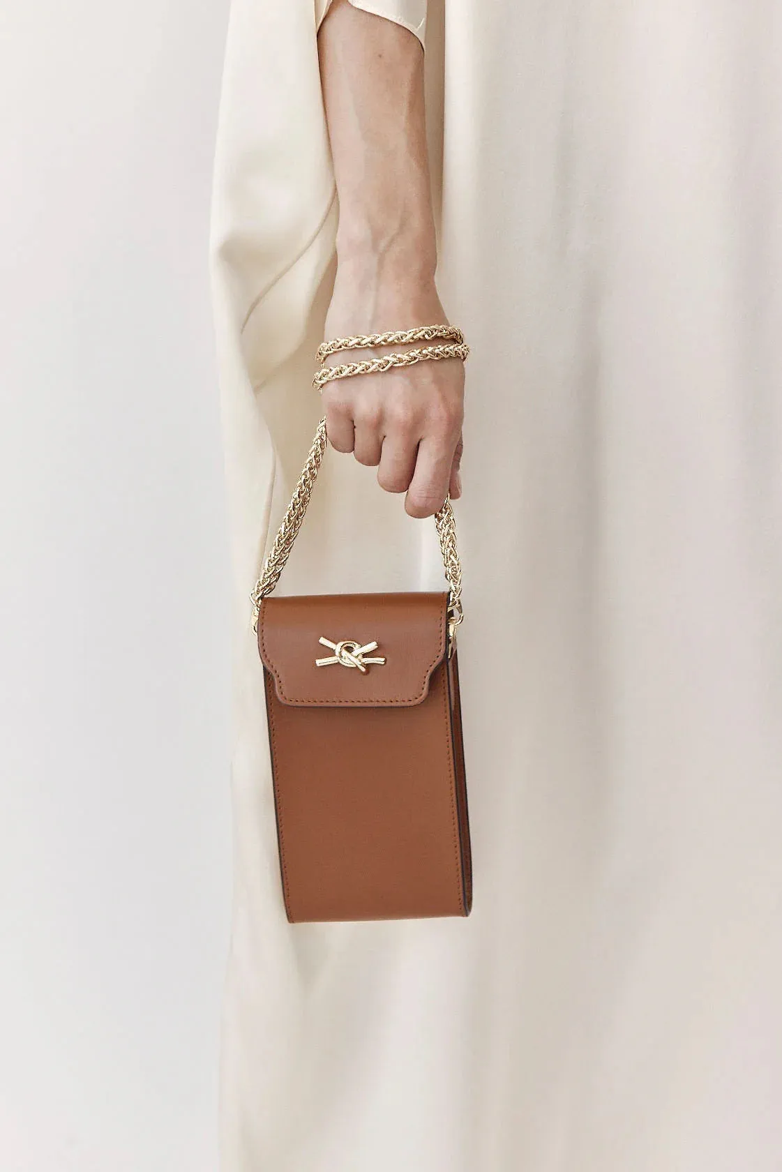Vestirsi Penny Phone Bag Tan