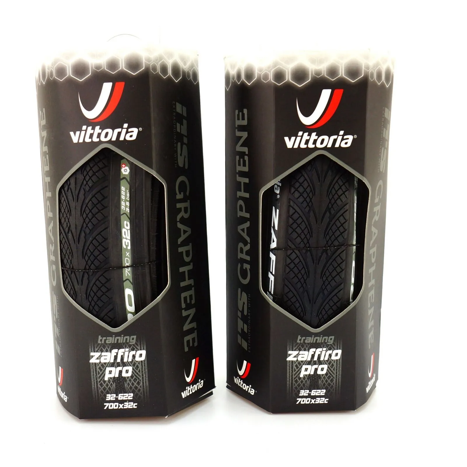 Vittoria Zaffiro Pro Folding Graphene Clincher Tire 700x30C-32C Tour Commuting