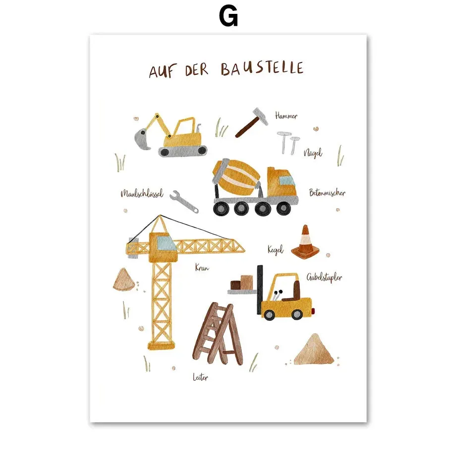 Wall Pictures Kids Room Decor