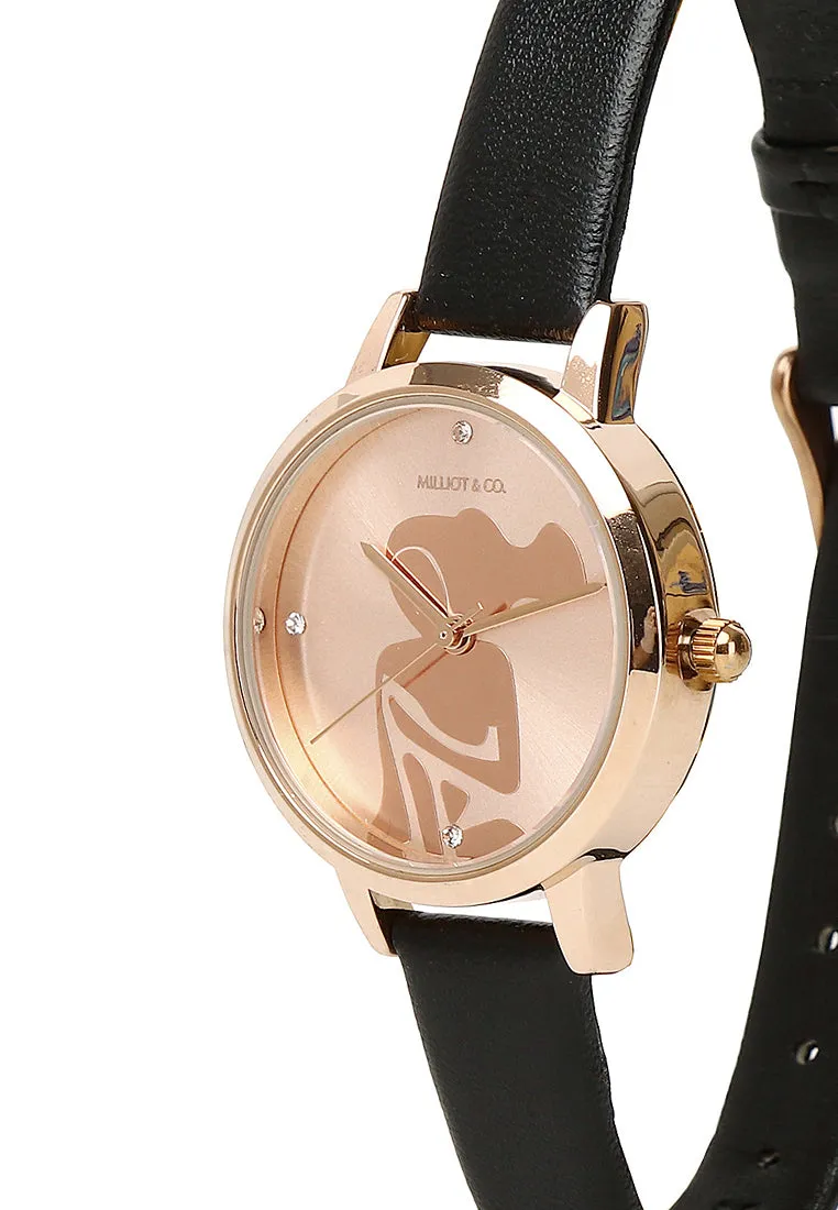 [WAO Charity] Be Your Own Muse Analog Watches (Black)