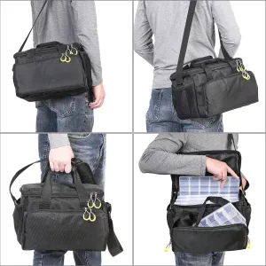 Waterproof Outdoor Fishing Bag Multifunctional Diagonal Cross Bait Fishing Gear Bag Shoulder Bag Waist Carp Bait Fishing Gear