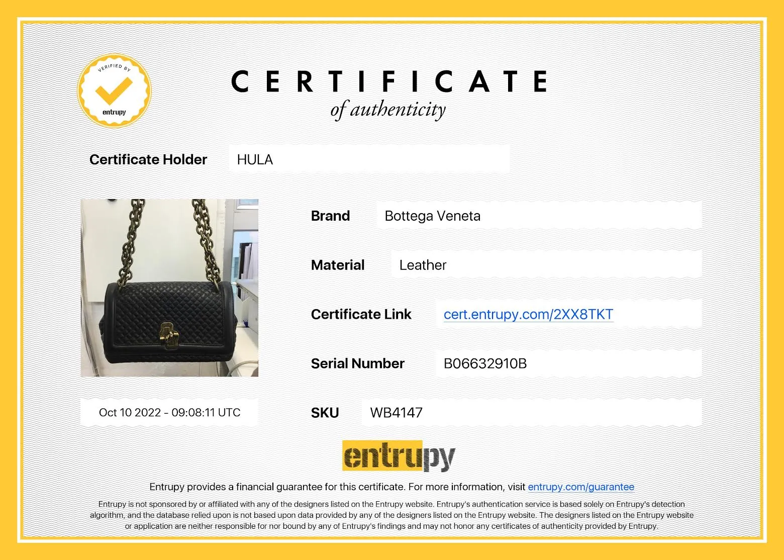 [WB4147] Bottega Veneta | Shoulder Bag