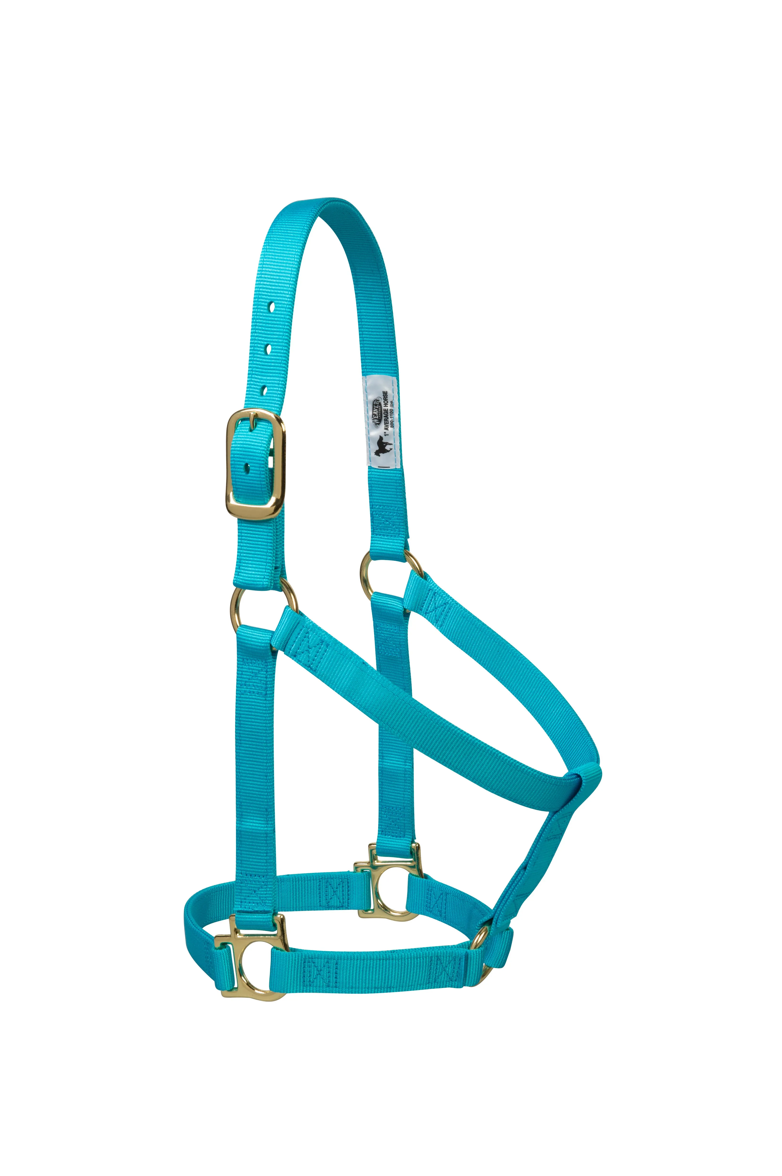 Weaver Basic Non-Adjustable Nylon Halter, 1" Small Horse (Multiple Color Options)