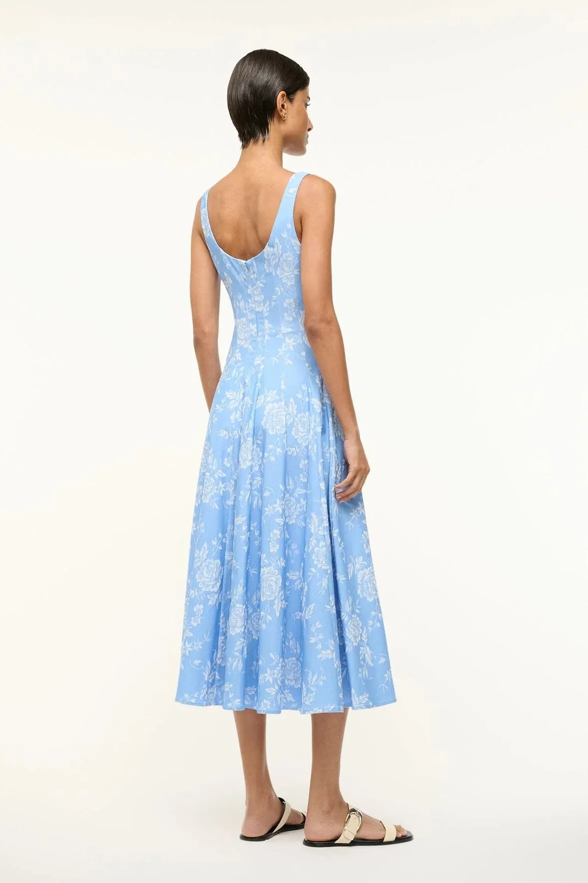 Wells dress - Blue Rose