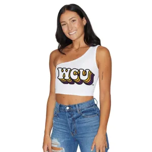 West Chester University Retro One Shoulder Top