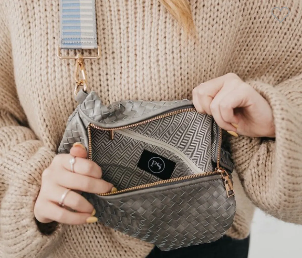 Westlyn Woven Bum Bag/gray