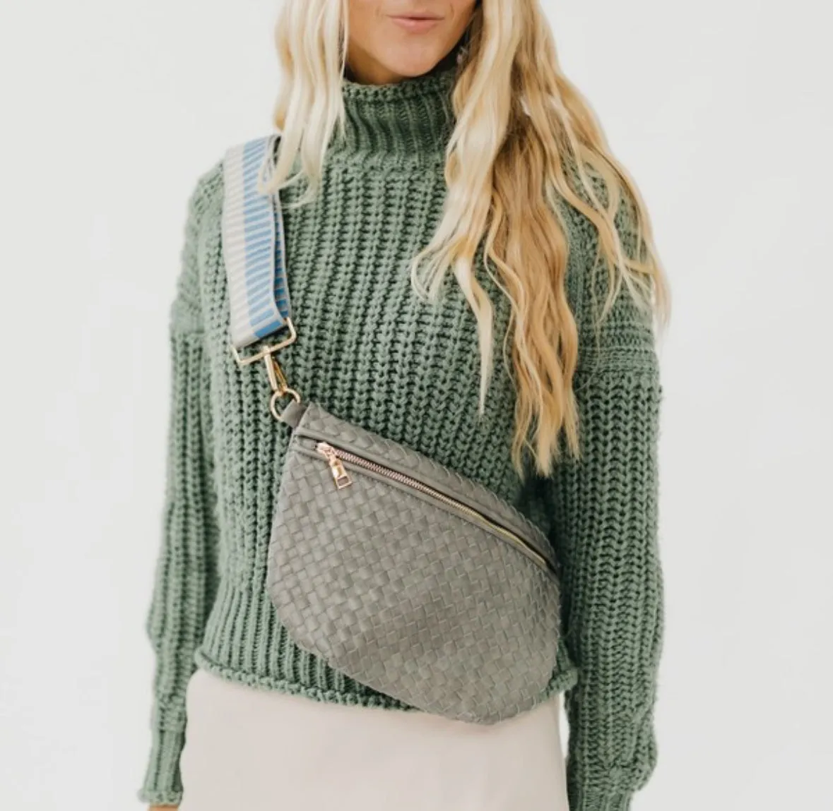Westlyn Woven Bum Bag/gray