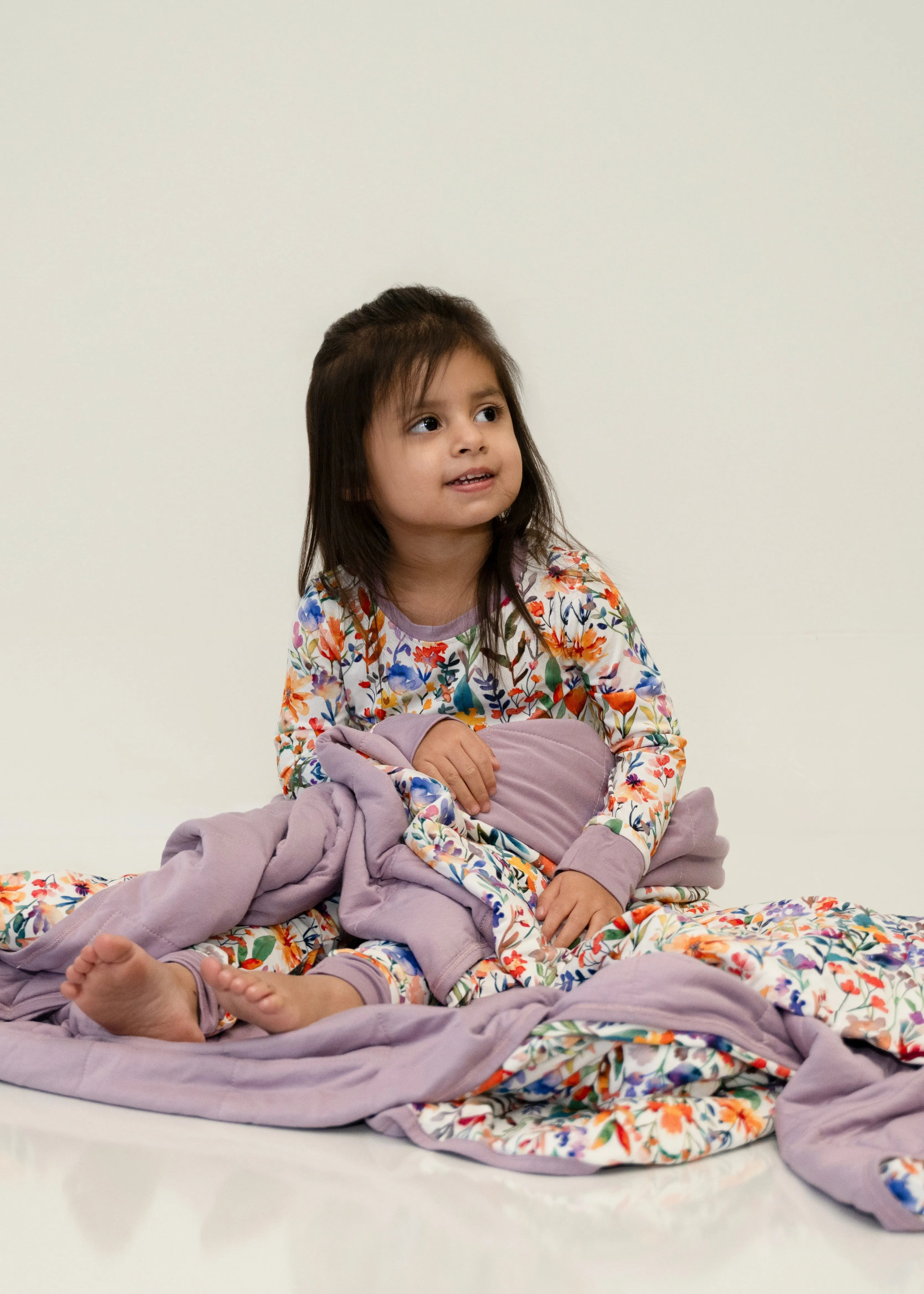 Wild Blossom Adult Blanket