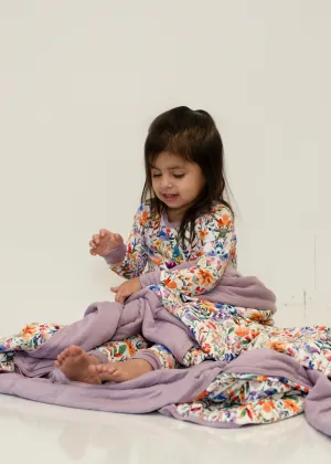 Wild Blossom Adult Blanket