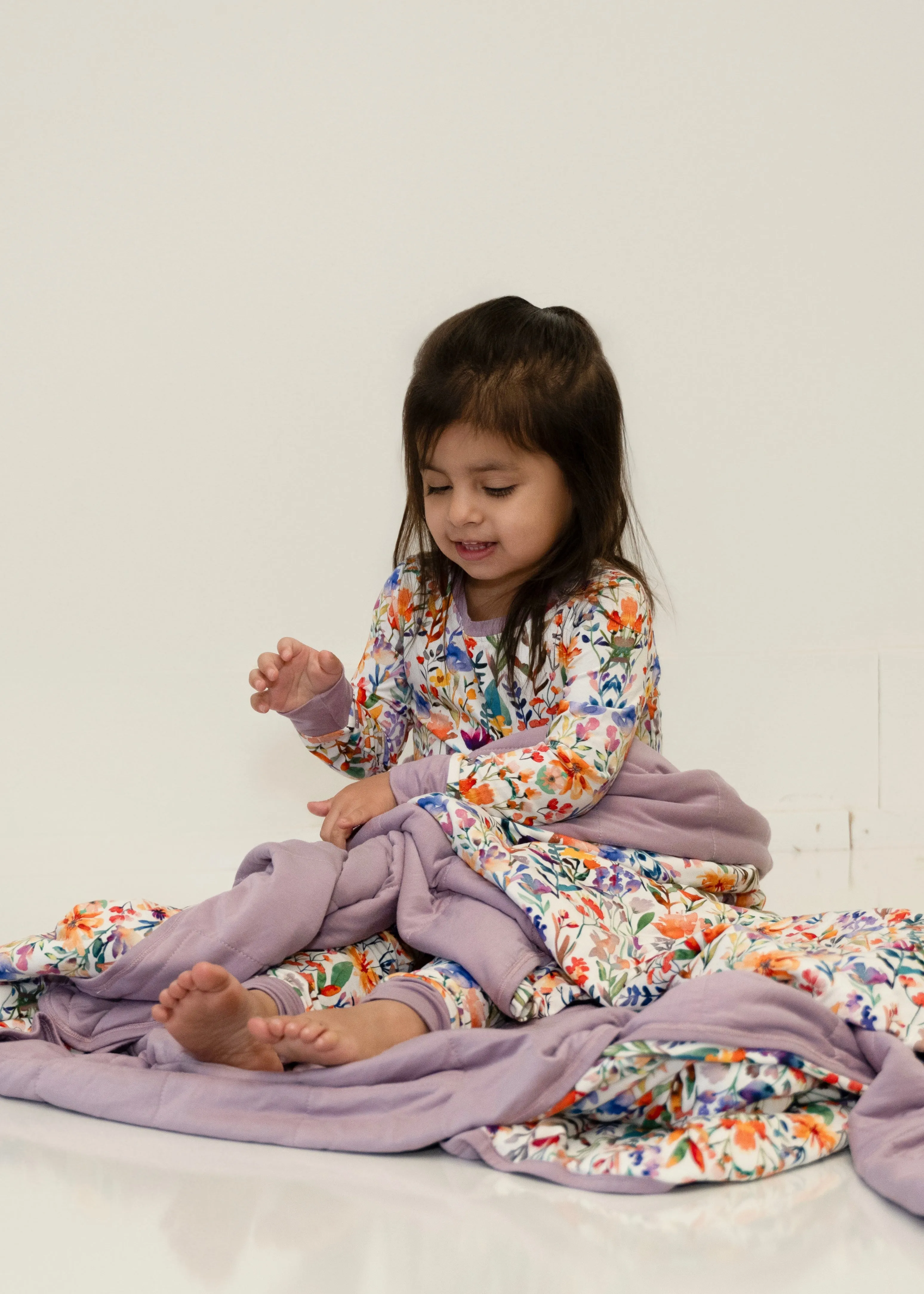 Wild Blossom Adult Blanket