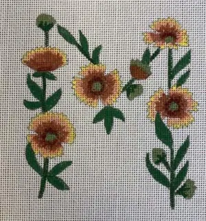 Wildflower Script Letter "M"