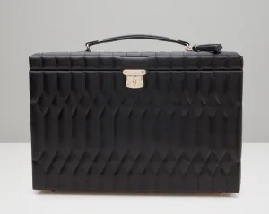 WOLF Caroline Extra Large Jewelry Case - Black