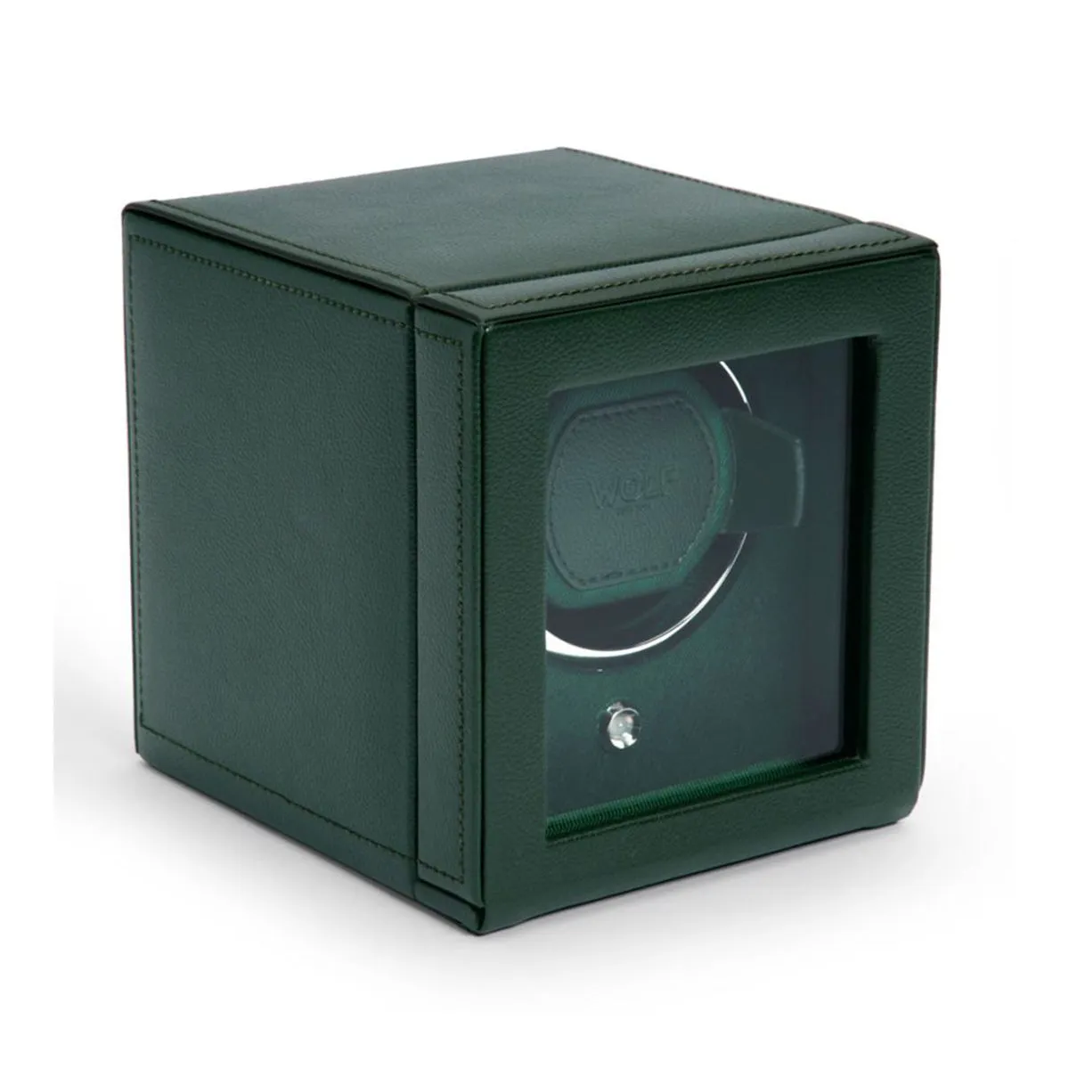 Wolf Cub Single Watch Winder with Cover