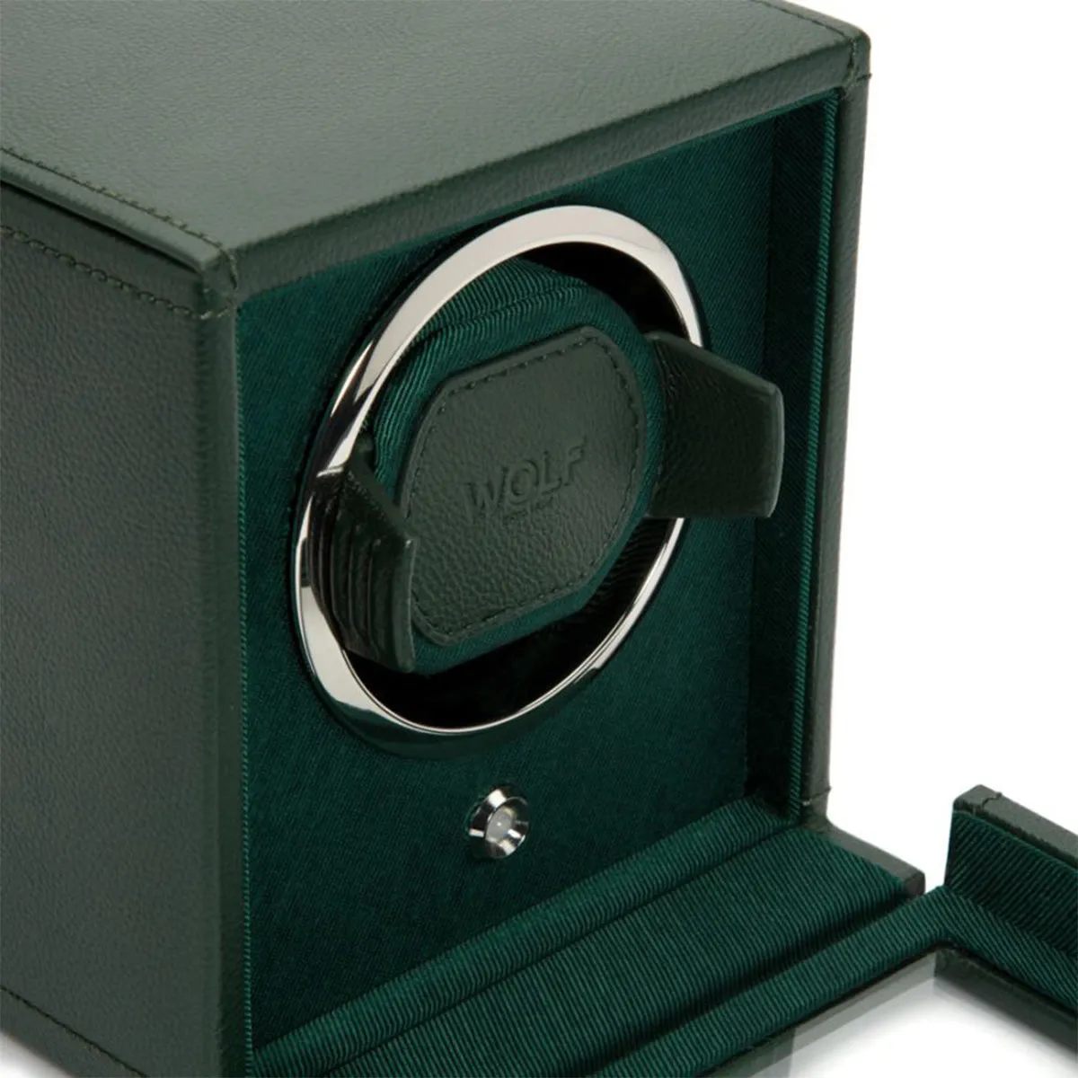 Wolf Cub Single Watch Winder with Cover