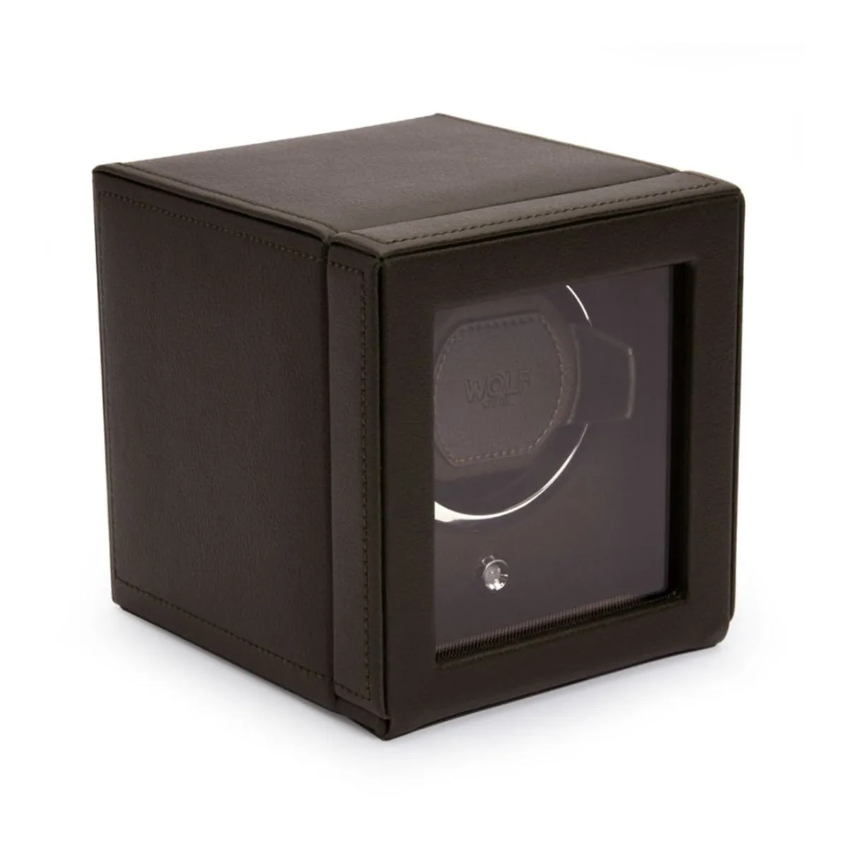 Wolf Cub Single Watch Winder with Cover