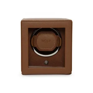 Wolf Cub Single Watch Winder with Cover