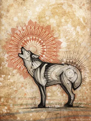 Wolf Totem - Canvas Prints