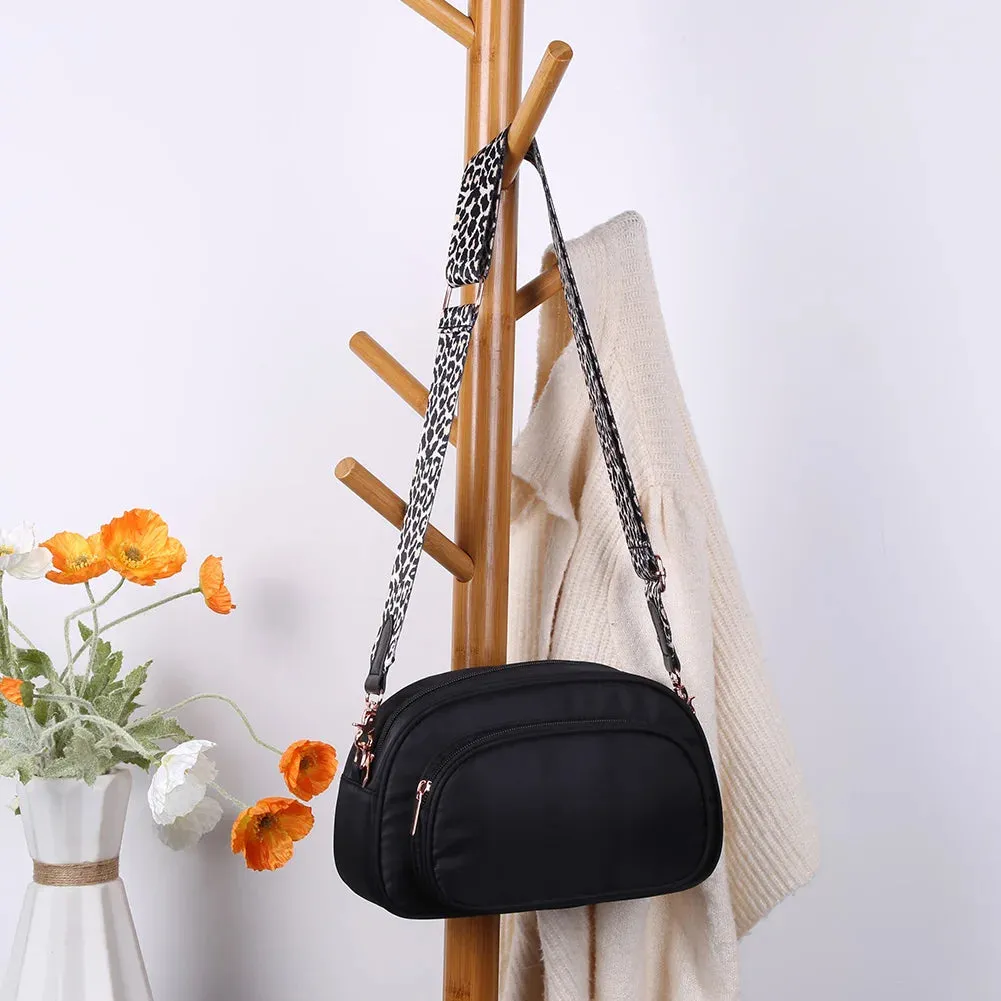 Women Messenger Bag Fashion Ladies Casual Handbags Nylon Adjustable Strap Temperament Multi-pocket Shopping Small Purses