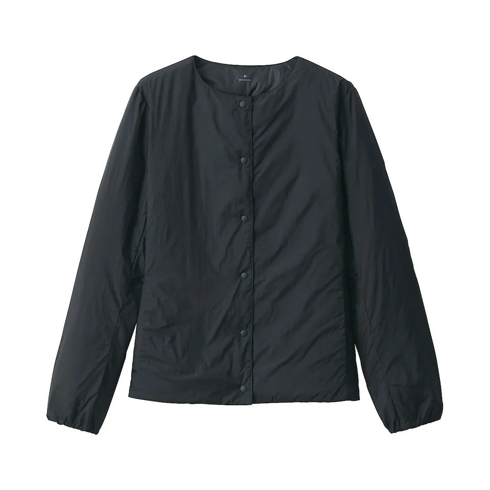 Women's Recycled Nylon Lightweight Collarless Down Jacket