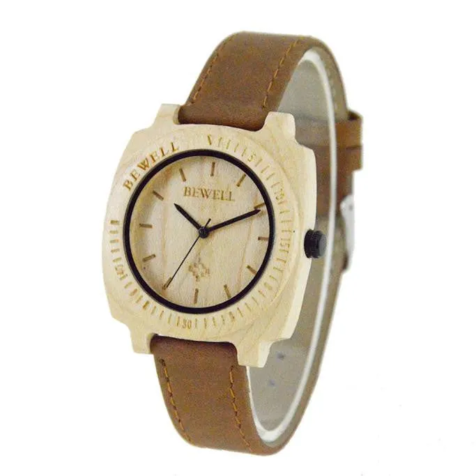 Womens Wooden Wristwatch with Box