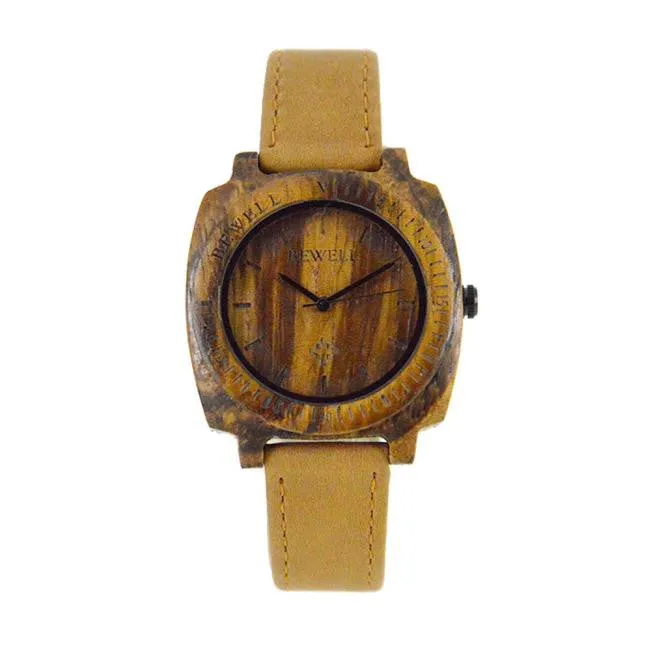 Womens Wooden Wristwatch with Box