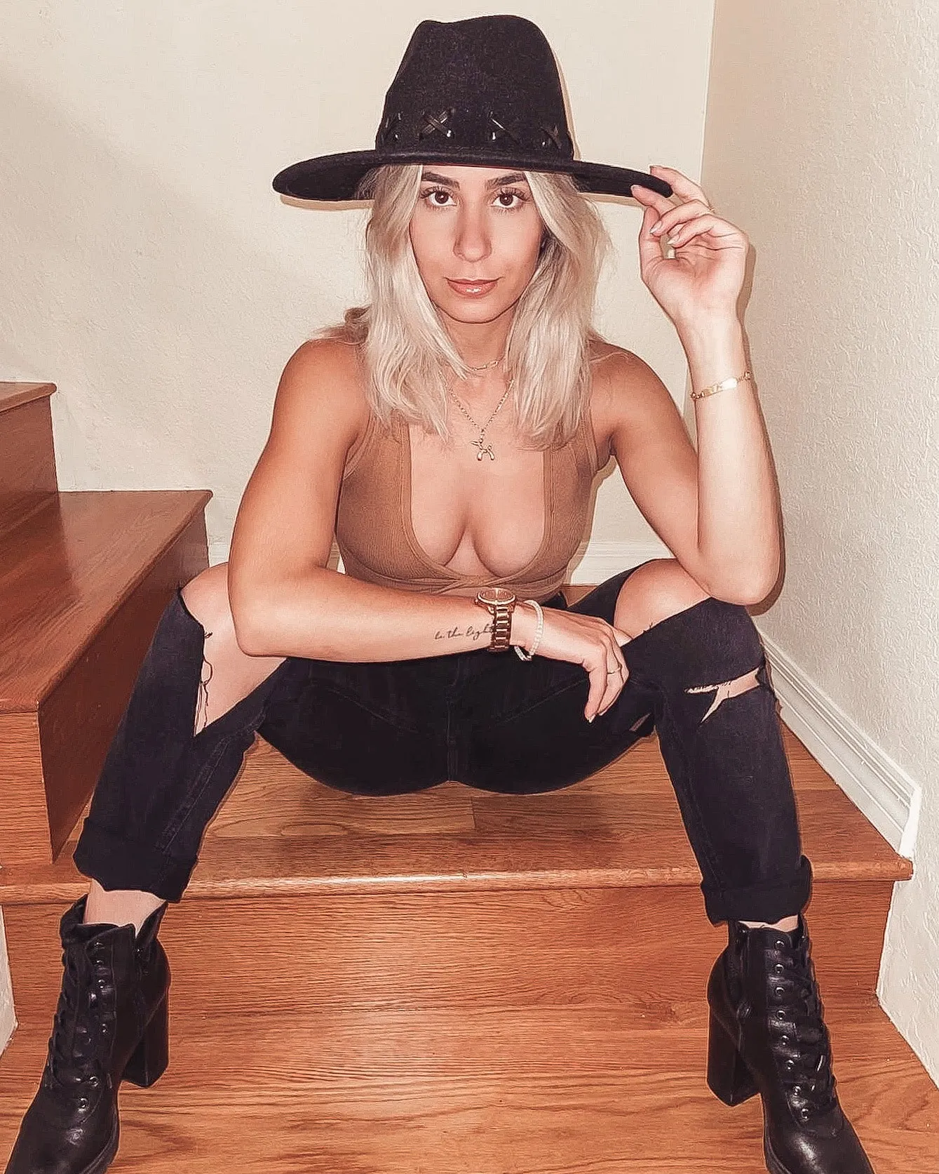 X For A Reason Brim Hat (Black)