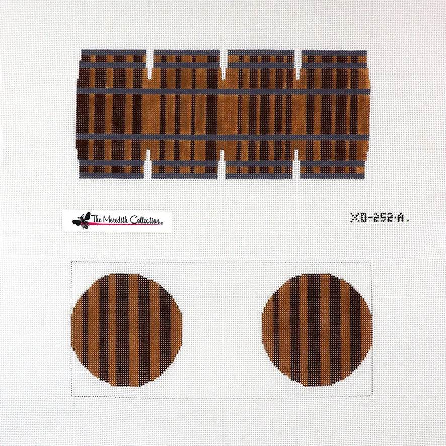 XO-252a - 3-D Bourbon Barrels No Design