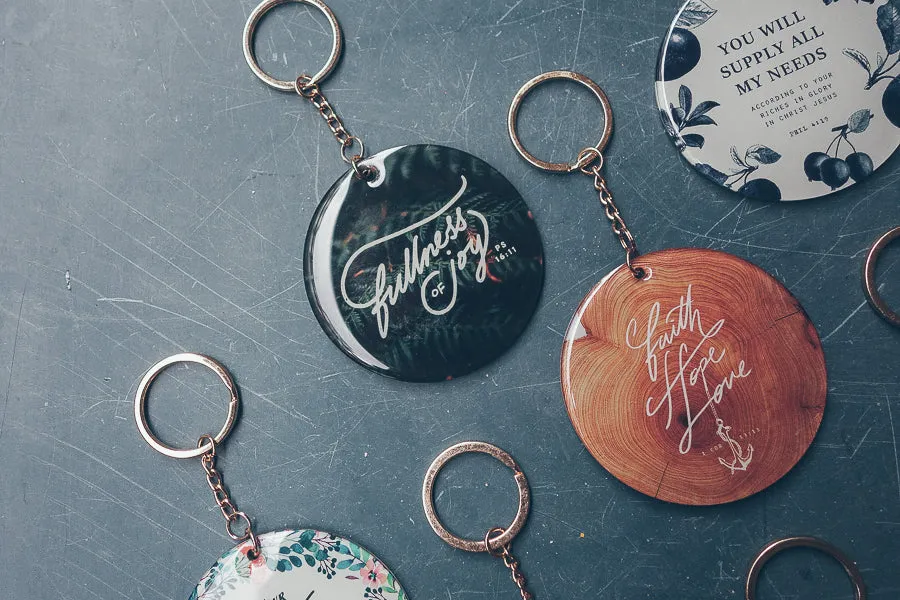 Your Grace Is Sufficient For Me {Keychain & Car Charm}