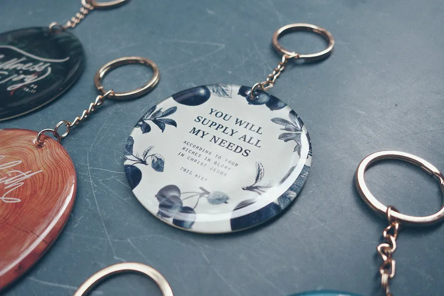 Your Grace Is Sufficient For Me {Keychain & Car Charm}