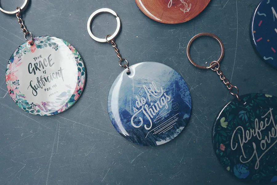 Your Grace Is Sufficient For Me {Keychain & Car Charm}