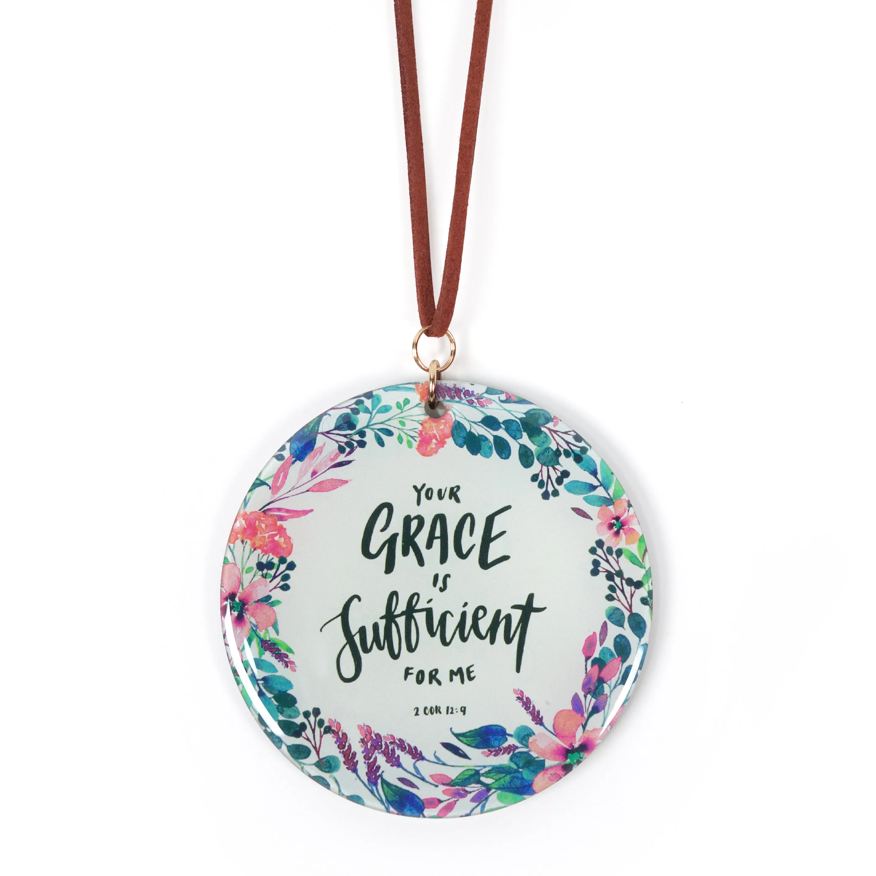 Your Grace Is Sufficient For Me {Keychain & Car Charm}