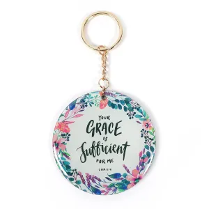 Your Grace Is Sufficient For Me {Keychain & Car Charm}
